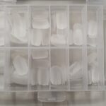 Set Tipsuri EASY-WORK Patrat Small Size Transparent 120buc