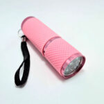 Mini Lampa cu ștampilă UV Pink 9w(funcționează cu 3 baterii AAA)