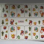 Sticker Unghii  Christmas Edition W098