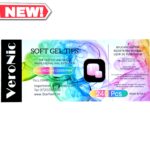 Tipsuri Din Gel VeroNic Pedi Oval Medium Cover Pink 240buc