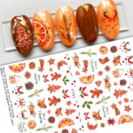 Sticker Unghii F797 Christmas