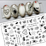 Sticker Unghii Halloween F793