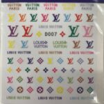 Sticker Unghii D007