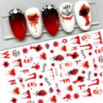 Sticker Unghii F795 Halloween