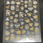 Sticker unghii CJ-036 White