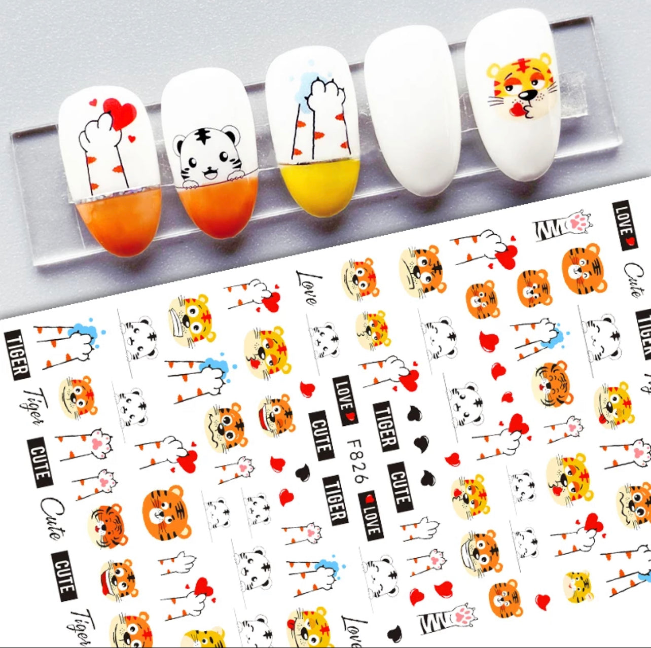 image_66c287d6-c91a-42f1-9823-64bef83d19cc Sticker unghii F826 - imagine 1
