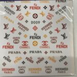 Sticker Unghii D009
