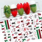 Sticker Unghii F800 Chirstmas