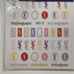 Sticker Unghii D012