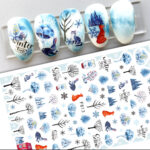 Sticker Unghii F813 Chirstmas