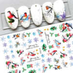 Sticker Unghii F799 Chirstmas