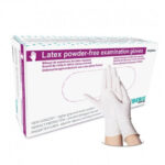 Manusi Latex Nepudrate S Navy White 100buc (Nitril)