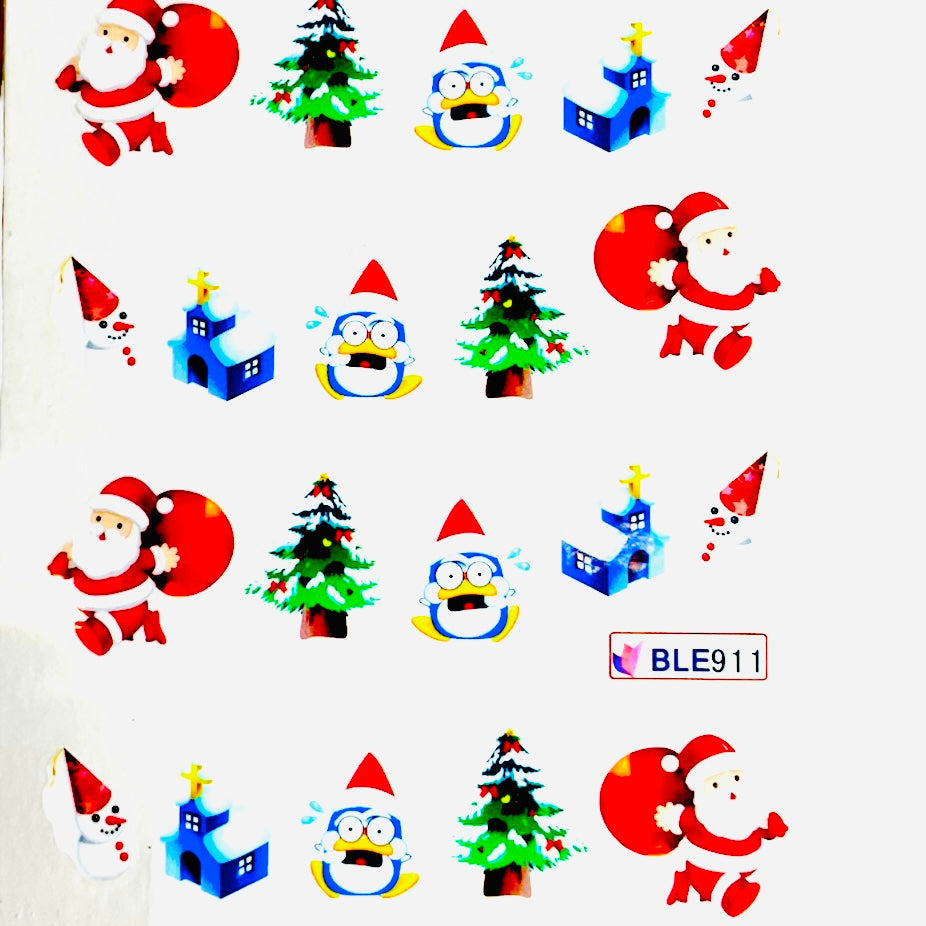 image_a7a20b41-539e-4c67-9cd3-86dee94b5a95 Tatuaj pe baza de apa Christmas Edition BLE911 - imagine 1