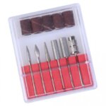Set  5 Capete de freza diamant + 5 rezerve “80-240” duritate