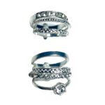 Set 7 Inele Photo Silver M