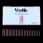 French Tips VeroNic Perfect Square (Patrat)140 buc Tipsuri