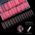 French Tips VeroNic Perfect Square (Patrat)140 buc Tipsuri - imagine 2