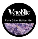 Flora Glitter Builder Gel VeroNic Nr 05 -15ml - imagine 2