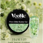Flora Glitter Builder Gel VeroNic Nr 03 -15ml