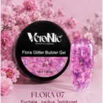 Flora Glitter Builder Gel VeroNic Nr 07- 15ml