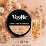 Flora Glitter Builder Gel VeroNic Nr 11 -15ml