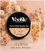 Flora Glitter Builder Gel VeroNic Nr 11 -15ml