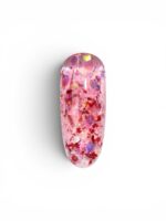 Flora Glitter Builder Gel VeroNic Nr 06 -15ml - imagine 3