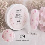 Flora Milky Glitter VeroNic nr 09- 15 ml