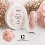 Flora Milky Glitter VeroNic nr 12- 15 ml