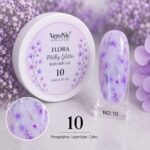 Flora Milky Glitter VeroNic nr 10- 15 ml