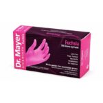 Mănuși Nitril Fucsia  Dr Mayer XS 100 Buc - imagine 2