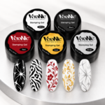Stamping Gel VeroNic Silver 5ml - imagine 2